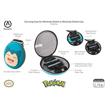 Switch/Switch Lite Universal Carrying Case - Pokemon Snorlax