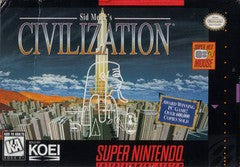 Sid Meier's Civilization - Loose - Super Nintendo