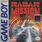 Radar Mission - Complete - GameBoy