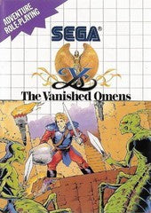 Ys the Vanished Omens - In-Box - Sega Master System