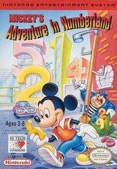 Mickey's Adventure in Numberland - Complete - NES