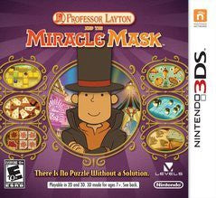 Professor Layton and The Miracle Mask - Loose - Nintendo 3DS