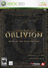 Elder Scrolls IV Oblivion [Game of the Year] - Loose - Xbox 360