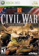 History Channel Civil War A Nation Divided - Complete - Xbox 360