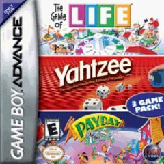 Life/Yahtzee/Payday - Loose - GameBoy Advance