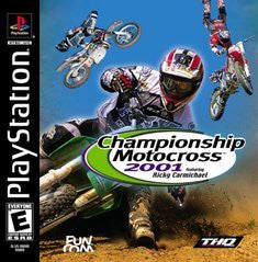 Championship Motocross 2001 - In-Box - Playstation