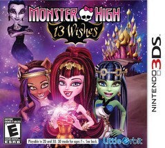 Monster High: 13 Wishes - In-Box - Nintendo 3DS