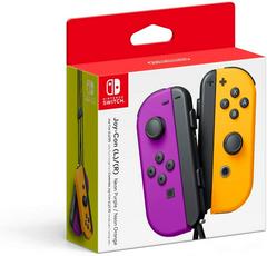 Joy-Con Neon Purple & Neon Orange - Loose - Nintendo Switch