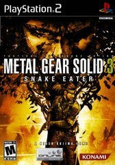 Metal Gear Solid 3 Snake Eater - Loose - Playstation 2