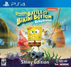 SpongeBob SquarePants Battle for Bikini Bottom Rehydrated [Shiny Edition] - Complete - Playstation 4