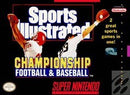 Sports Illustrated Championship Football & Baseball - Complete - Super Nintendo