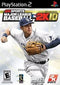 Major League Baseball 2K10 - Complete - Playstation 2