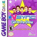 NSYNC Get to the Show - Complete - GameBoy Color