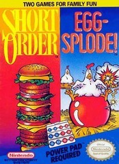 Short Order/Eggsplode - Complete - NES