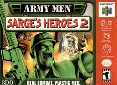 Army Men Sarge's Heroes 2 [Gray Cart] - Loose - Nintendo 64