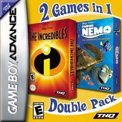 The Incredibles and Finding Nemo - In-Box - GameBoy Advance
