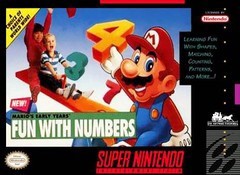 Mario's Early Years Fun With Numbers - Loose - Super Nintendo