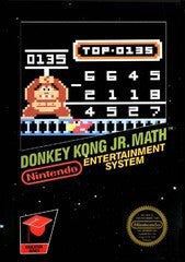 Donkey Kong Jr Math - Loose - NES