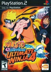 Ultimate Ninja 4: Naruto Shippuden - In-Box - Playstation 2