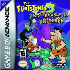 Flintstones Big Trouble in Bedrock - Complete - GameBoy Advance