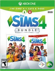 Sims 4 Plus Cats and Dogs - Loose - Xbox One