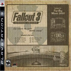 Fallout 3 [Survival Edition] - Loose - Playstation 3
