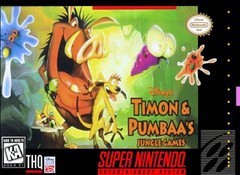 Timon and Pumbaa Jungle Games - Complete - Super Nintendo