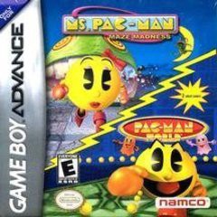 Ms. Pac-Man Maze Madness Pac-Man World - Complete - GameBoy Advance