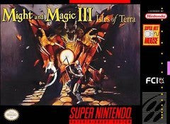 Might and Magic III Isles of Terra - In-Box - Super Nintendo