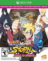 Naruto Shippuden Ultimate Ninja Storm 4 Road to Boruto - Loose - Xbox One