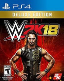 WWE 2K18 Deluxe Edition - Loose - Playstation 4