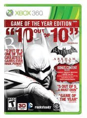 Batman: Arkham City [Game of the Year] - Complete - Xbox 360