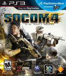 SOCOM 4: US Navy SEALs - Loose - Playstation 3