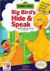 Sesame Street Big Bird's Hide and Speak - Loose - NES