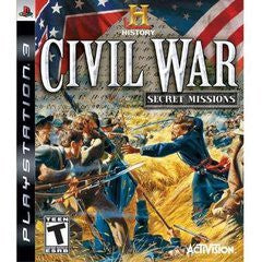 History Channel Civil War Secret Missions - In-Box - Playstation 3