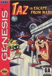 Taz in Escape from Mars [Cardboard Box] - In-Box - Sega Genesis