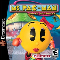 Ms. Pac-Man Maze Madness - In-Box - Sega Dreamcast