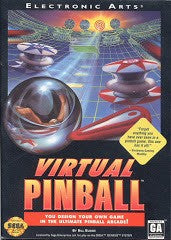 Virtual Pinball - In-Box - Sega Genesis