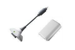 White Play and Charge Kit - In-Box - Xbox 360