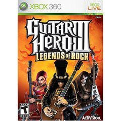 Guitar Hero III Legends of Rock - In-Box - Xbox 360