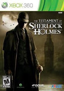 Testament Of Sherlock Holmes - In-Box - Xbox 360