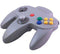 Gray Controller - Complete - Nintendo 64
