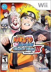 Naruto Shippuden: Clash of Ninja Revolution 3 - In-Box - Wii
