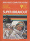 Super Breakout [Tele Games] - Complete - Atari 2600