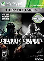 Call of Duty Black Ops I and II Combo Pack - Loose - Xbox 360