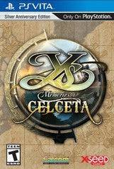 Ys: Memories of Celceta [Silver Anniversary Edition] - In-Box - Playstation Vita