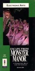 Escape from Monster Manor - In-Box - 3DO