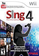 Sing4: The Hits Edition with Mic - In-Box - Wii