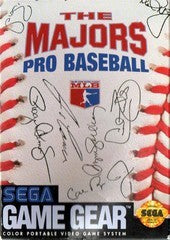 Majors Pro Baseball - Complete - Sega Game Gear