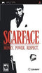 Scarface Money. Power. Respect - In-Box - PSP